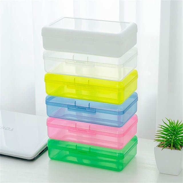 Large Capacity Pencil Case Compact Pencil Case Cheap School Supplies Stationery Boxes Plastic Drawing Pencil Case