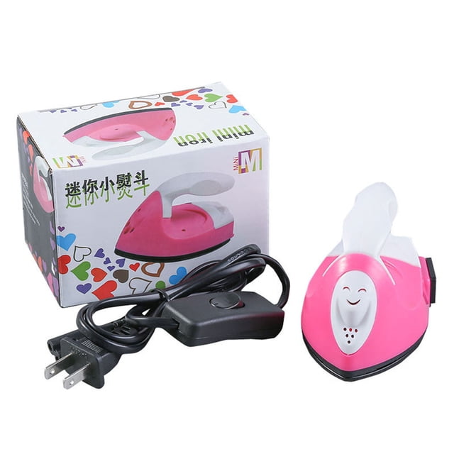 ABPWLY 50W Portable Mini Travel Iron, Ceramic Heating, for Crafting, Sewing, Quick Ironing, Constant Temperature