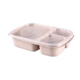 thumbnail image 2 of Meitianfacai Bento Box Adult Lunch Box 3-Compartment Meal Prep Container For Kids Stackable Snack Containers For School And Travel Lunch Microwave Safe, 2 of 8