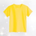 thumbnail image 2 of Chandails pour Filles Unis, Hauts à Manches Courtes pour Filles, Col Ras du Cou, Jolis Hauts d'Été pour Adolescentes 6-7 Ans, Chandails pour Filles, Tenue pour Filles, 2 of 4