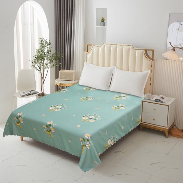 Jolies Draps à Motif de Fleurs Faciles à Nettoyer