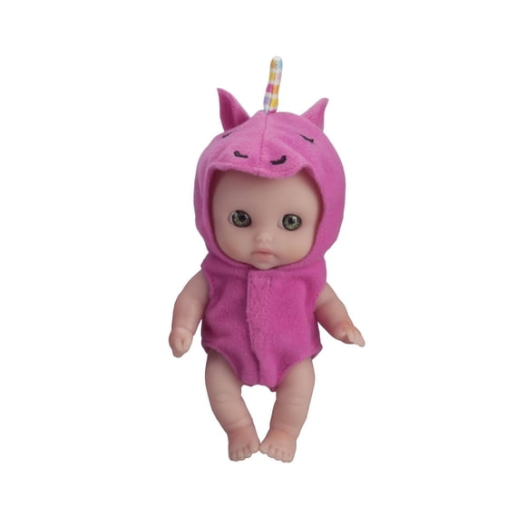 My Sweet Love Lil Cutesies 5" Baby Doll, Unicorn Themed Outfit