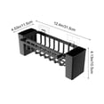 thumbnail image 3 of Black Automatic Drain Sink Organizer Caddy For Keeping Sponges Brushes And Kitchen Cleaning Tools Dry And Tidy, 3 of 6