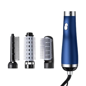 Yeacher Hair Dryer Brush Styler and Volumizer 3 Modes Lightweight 3 in 1 Ionic Hot Air Brush Blow Dryer Brush Hair Styler for All Hair Types EU Plug