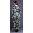 thumbnail image 4 of Bimba Kaftan Floral pour Femmes, Tenue d'Intérieur de Vacances, Robe Maxi, Couvre-Maillot de Plage-S-L, 4 of 5