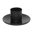 thumbnail image 4 of Thinsony Pillar Candle Holder Candlelight Home Decor Party for Dining Christmas Black Small 5Set, 4 of 6