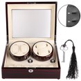 thumbnail image 3 of Garosa 4+6 Motor Shaker Automatic Watch Winder Box Eletric Storage Display Holder Cases, 3 of 8