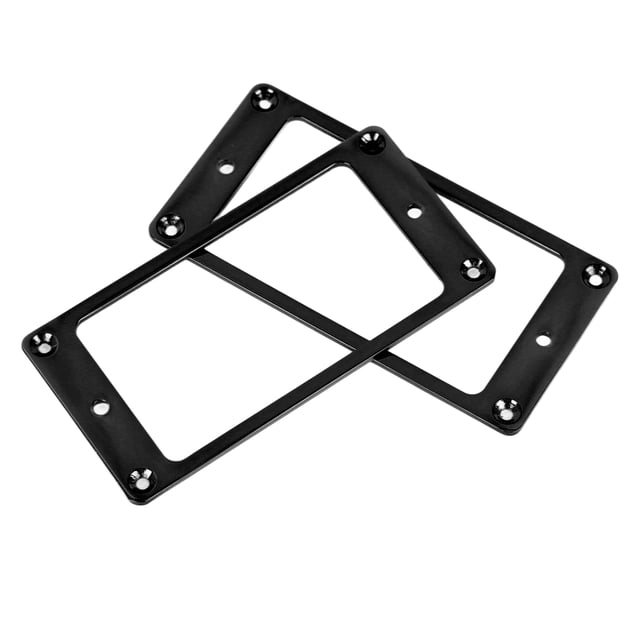 Humbucker Pickup Cover, Electric Guitar Pickup Frame Replacement Metal For Decoration Black