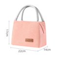 thumbnail image 2 of Lunch Box Bag With Handles Reusable Lunch Box Bags For Car Travel Work PicnicXICEN, 2 of 2