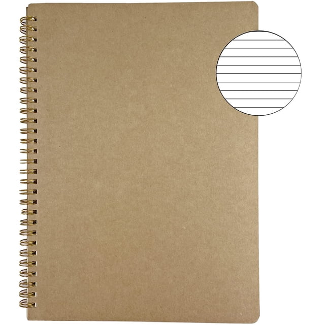 Spiral Graph Paper Notebook,B5 Grid Notebooks Piral Bound Journal