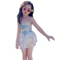 thumbnail image 3 of Girls Swimsuit 1 Piece Bathing Suits Quick Dry Cute Kids Bathing Suits Girls 3-4 Years, 3 of 9