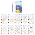thumbnail image 1 of RKSTN Drawing Bookmark Watercolor Coloring Notebook Exploring Space Office Supplies, 1 of 5