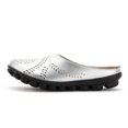 thumbnail image 4 of Chaussures pour Femmes Couleur Unie Rétro Ajourées Sculptées Talon Plat Mode Confortables Sandales Décontractées Pantoufles, 4 of 4