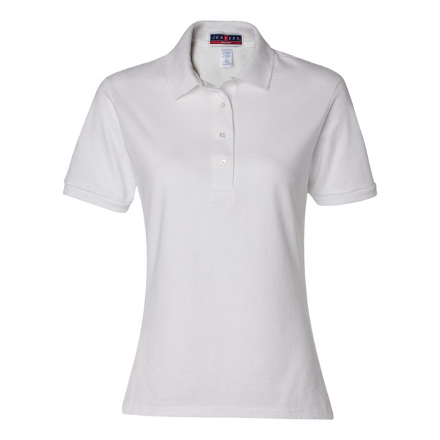 Jerzees Women Spotshield Polo Neck