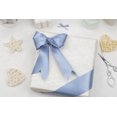 thumbnail image 2 of Joycrosso French Blue Ribbon 2 1/2 Inch Wide Thick Fabric Ribbon, 50 Yards Double Faced Satin for Gift Wrapping Floral Bouquets Wedding Party Decoration, 2 of 7