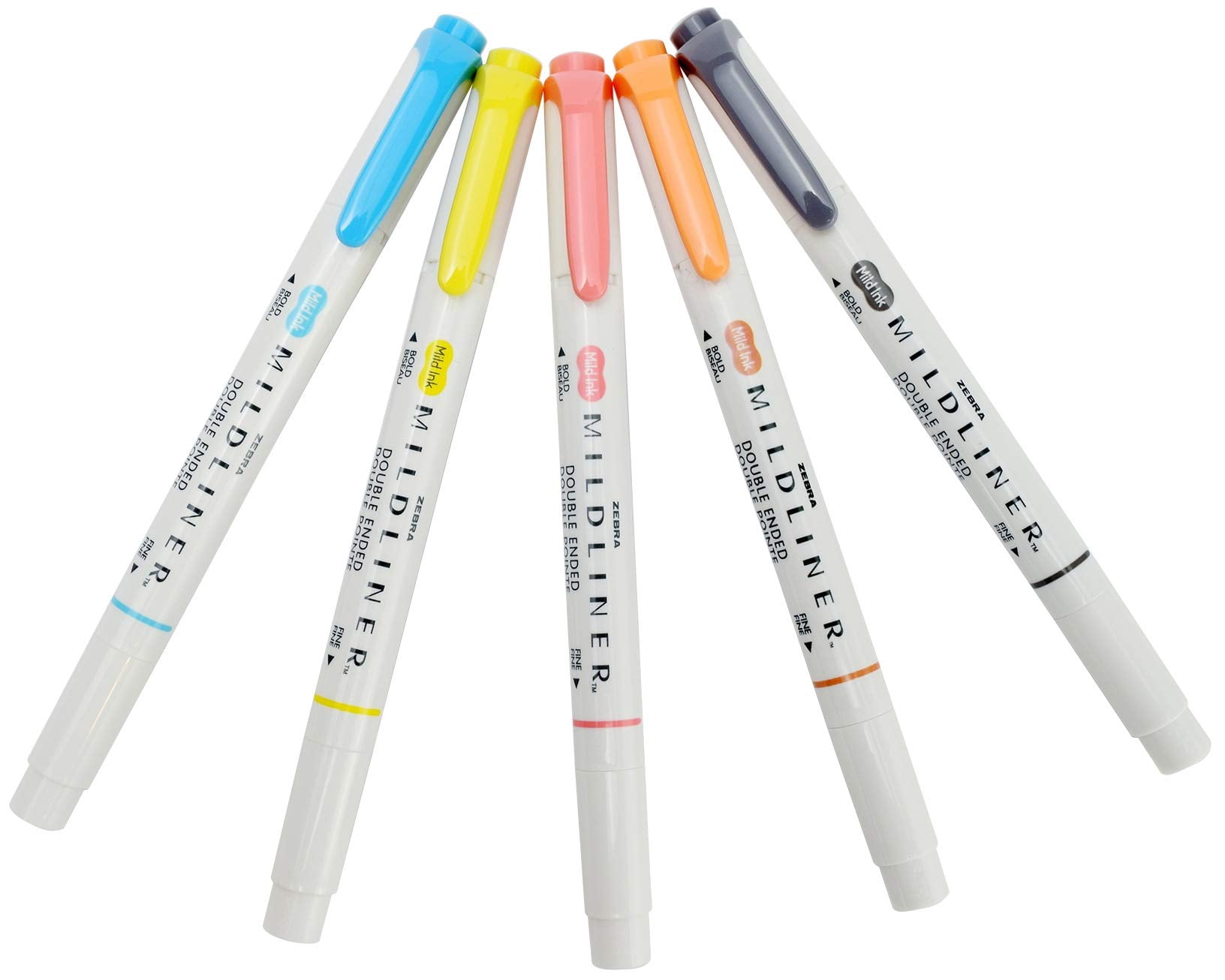 Ensemble de rafraîchissement Mildliner 5 couleurs