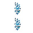 thumbnail image 2 of serony 12Pcs 3D DIY Wall Stickers PVC Kid Room Decal Home Decoration Decor blue 2Set, 2 of 6