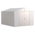 thumbnail image 1 of Arrow Select Steel Storage Shed, 10x12, Gris pâle, 1 of 6