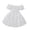White, variant on FhsagQ Dresses Girls Christmas Dresses Size 6 Fancy Toddler Kids Baby Girls Tutu Dress Ruffles Solid Princess Wedding Party Dresses Girls Christmas Dresses Size 6-7 18-24 Months