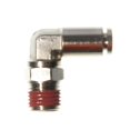 thumbnail image 1 of Coude en Laiton Poussoir pour Raccorder Raccord 6 mm OD x 3/8 Pouces NPT Mâle, 1 of 1
