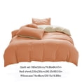 thumbnail image 3 of TIMIFIS All-Season Bedding Set - 4-Piece Washable Solid Color Bed Sheet Duvet Cover And Pillowcases, 3 of 9