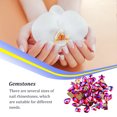 thumbnail image 3 of stanreset 50 Pieces Glass Crystal Set Gem Glitter Personalized 3D Tips Decoration Art Rhinestones Manicure Accessories Wedding Dress Bright Red AB, 3 of 6