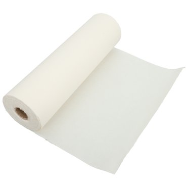 Miangastore 1 Roll Thick Calligraphy Paper Roll Chinese Calligraphy Paper Kids Large Drawing Paper Roll White Poster Paper Painting Craft Paper Roll for Easel (35cmx50m)