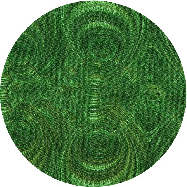 Ahgly Tapis d'Intérieur Lavable en Machine Carré Vert Émeraude Profond, 3 Pieds Carré