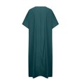 thumbnail image 3 of Birdeem Jackets for Men Men Solid Fashion Casual Loose Round Neck Short Sleeve Robe, 3 of 6