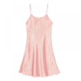 thumbnail image 3 of Robe à Bretelles Confortable en Satin pour Femmes, 3 of 4