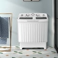 thumbnail image 2 of Costway Portable Washing Machine Twin Tub Compact Laundry Washer with 20 lbs Capacity, 2 of 10