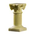 thumbnail image 4 of facefd Pilier Romain Miniature Piédestal Statue Colonne Grecque pour Table de Scène Jaune, 4 of 8
