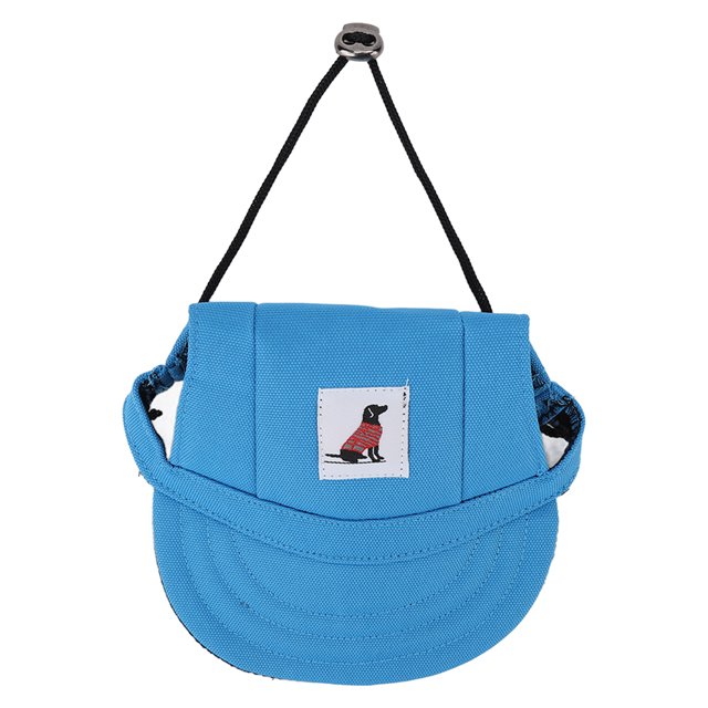 Casquette de Baseball pour Animaux, Casquette de Baseball pour Chien Ajustable Élégante et Mignonne pour Chiens Moyens Bleu,Rouge,Noir,Léopard,Fleur