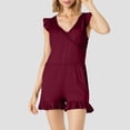 thumbnail image 2 of QHFBli Swim Romper with Built in Bra and Pockets Swim Dress Modest One Piece Swimsuit Full Coverage Bathing Suit, 2 of 6