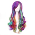 thumbnail image 3 of Pompotops Produits de Beauté en Liquidation, Cadeaux Beauté pour Femmes, Perruque Synthétique Longue Ondulée Bouclée Cosplay Mode Aguichant Perruques pour Femmes Extensions de Cheveux, 3 of 3