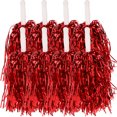 thumbnail image 1 of Pompon de Cheerleading Rouge pour Animaux de Compagnie Réutilisable et Vibrant Parfait pour Enfants et Adultes, 1 of 8