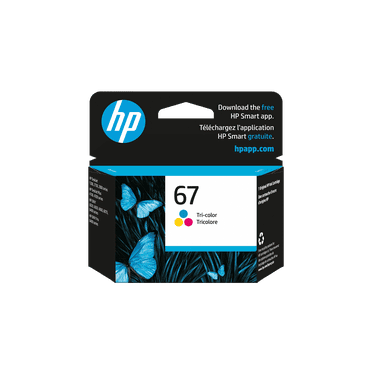 HP 67 Tri-color Original Ink Cartridge (3YM55AN)
