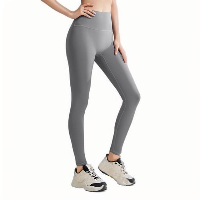 Plebaso Leggings Taille Haute pour Femmes, Extensibles, de Compression, Pantalons de Yoga d'Entraînement pour la Course, le Gym, Athlétiques