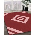 thumbnail image 3 of Ahgly Company Tapis d'Intérieur Lavables en Machine, Carrés de Transition, Carrés de 5', 3 of 7
