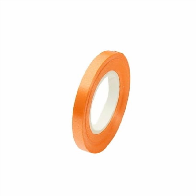 Glitter Ribbons Curling Roll Decorative Material; Satin Multi-Purpose Gift Wrapping Crafting Pieces Wedding Accessories for Embellishments orange