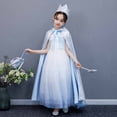 thumbnail image 5 of Princess Capes Colorful Sequins Cloak for Girls-Halloween Birthday Party Costumes Dress up, 5 of 5