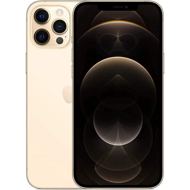 Refurbished Apple iPhone 12 Pro Max - Carrier Unlocked -128 GB Gold (Refurbished)