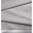 thumbnail image 2 of Soimoi Cotton Cambric Fabric Triangle & Saxophone Musical Instrument Print Fabric by The Yard 42 Inch Wide, 2 of 3
