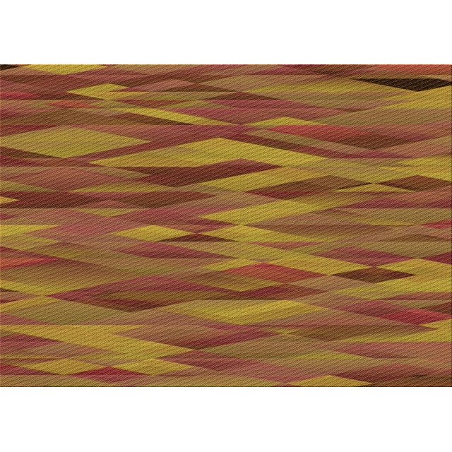 Ahgly Company Tapis d'Intérieur Lavables en Machine, Rectangulaires, Zone Rouge, 2' x 3'