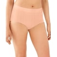 thumbnail image 1 of Bali Womens One Smooth U All Around Smoothing Brief, 7, Blushing Pink Pointelle, 1 of 3