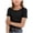 Black, variant on Wxirdiow Teen Clothes for Girls Short Sleeve Crop Tops Kids Fashion Athletic Crew Neck Cropped T Shirts Casual Basic Tees Red Size,9-10 Years