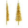 thumbnail image 4 of vidaXL Christmas Tree Decoration Slim Artificial Half Xmas Tree with Stand, 4 of 6