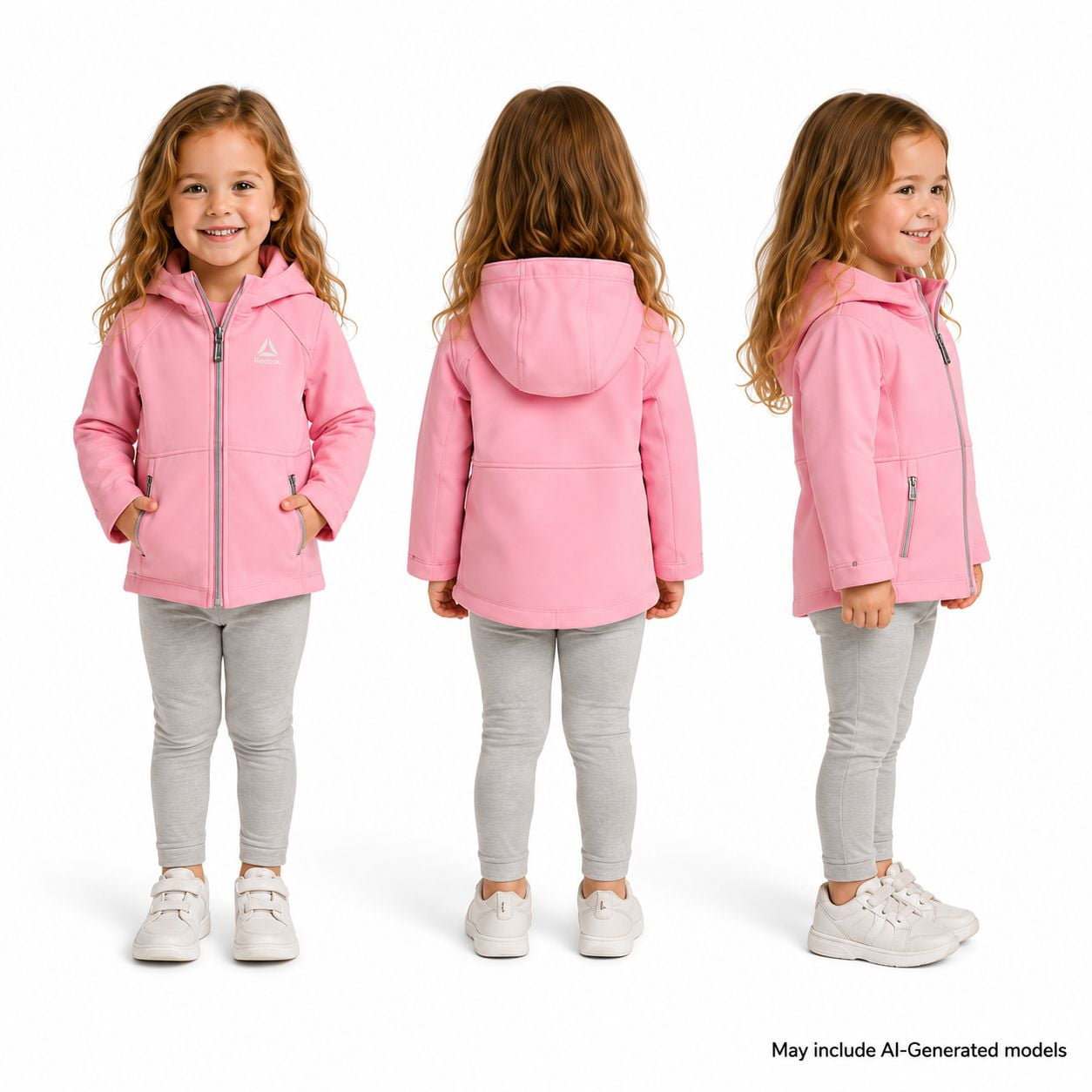 Manteau Delta Lite Reebok pour filles, tailles 2T à 5T