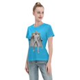 thumbnail image 4 of Women's Basic Short Sleeve T-Shirt One Piece Karp, 4 of 6
