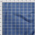 thumbnail image 2 of oneOone Georgette Viscose Fabric Madras Check Print Sewing Fabric BTY 42 Inch Wide, 2 of 3